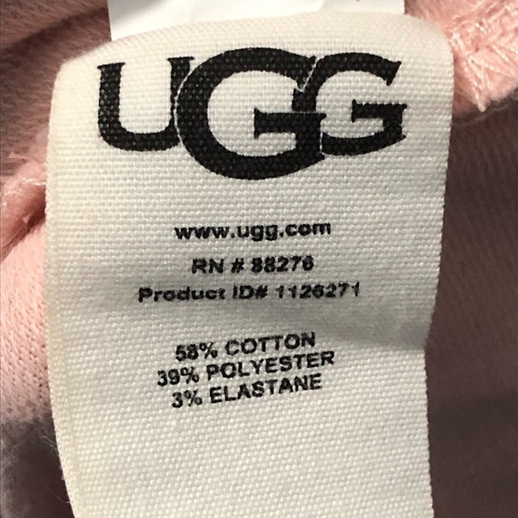 Ugg Hoodie Women's Small Kyrie Micro Terry in Seashell Pink Pullover Casual - Picture 5 of 6